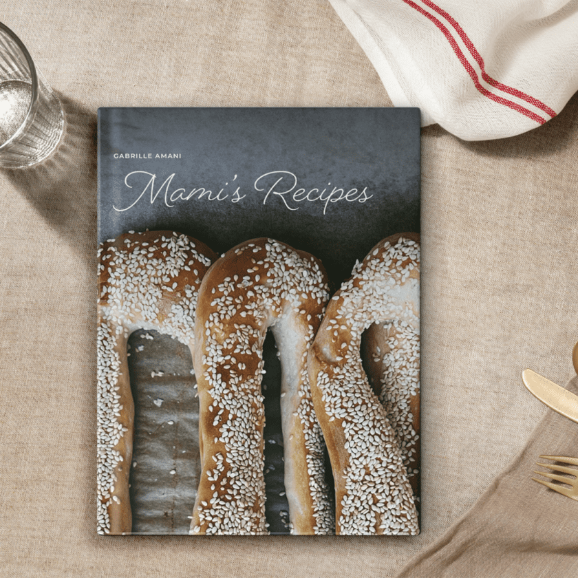 Heirloom Traditions personalized family cookbook